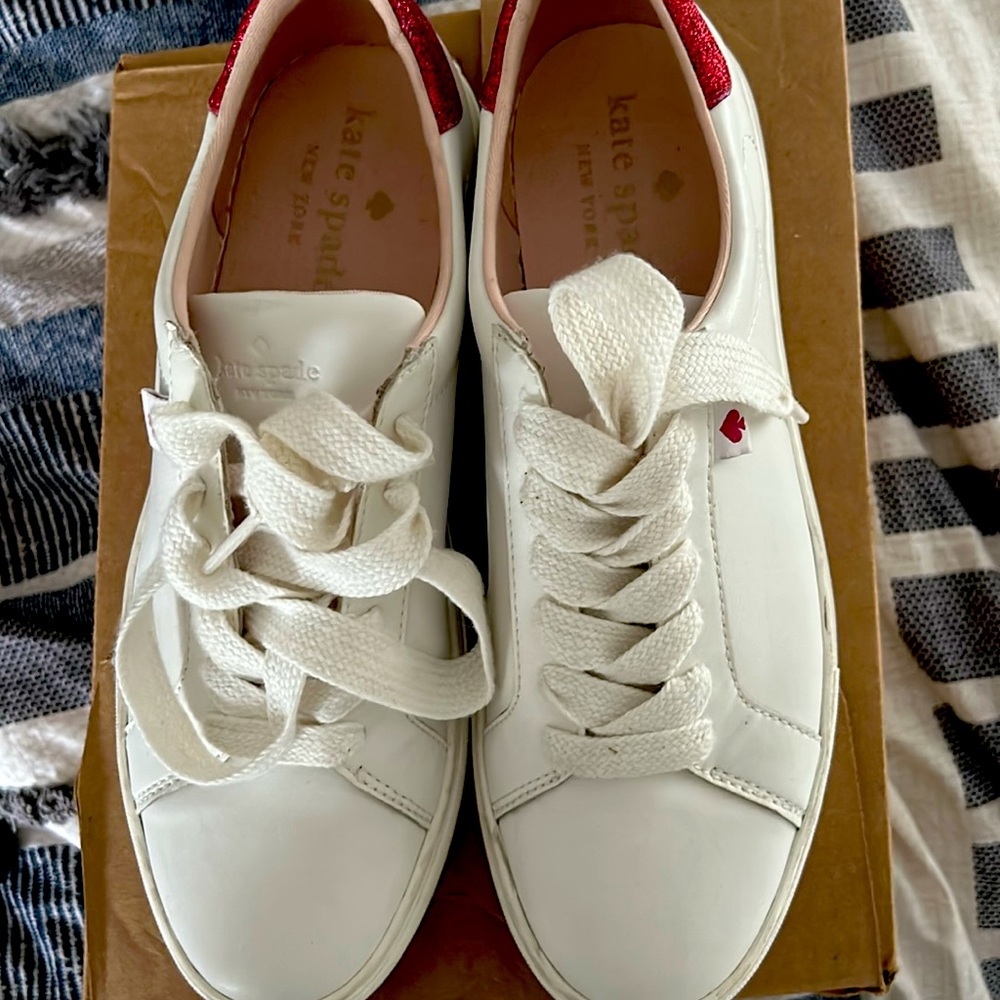 Kate Spade Canvas Sneakers/Glitter